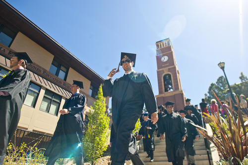 graduates at Southern Utah University