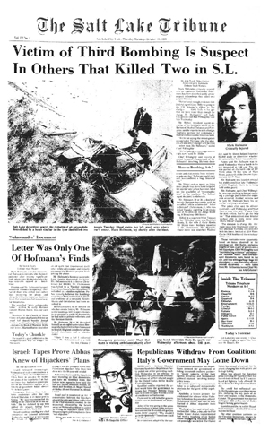 Hoffman bombings news page