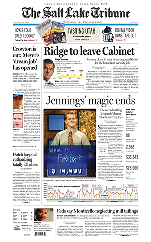 Ken Jennings news page