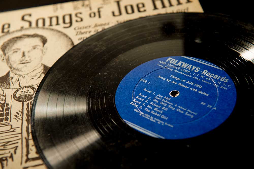 'The Songs of Joe Hill' by folksinger Joe Glazer 