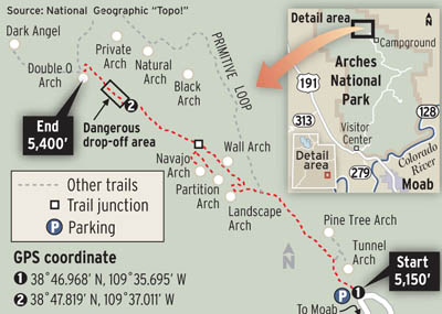 Devils Garden Trail Map Hikes Of The Week - The Salt Lake Tribune