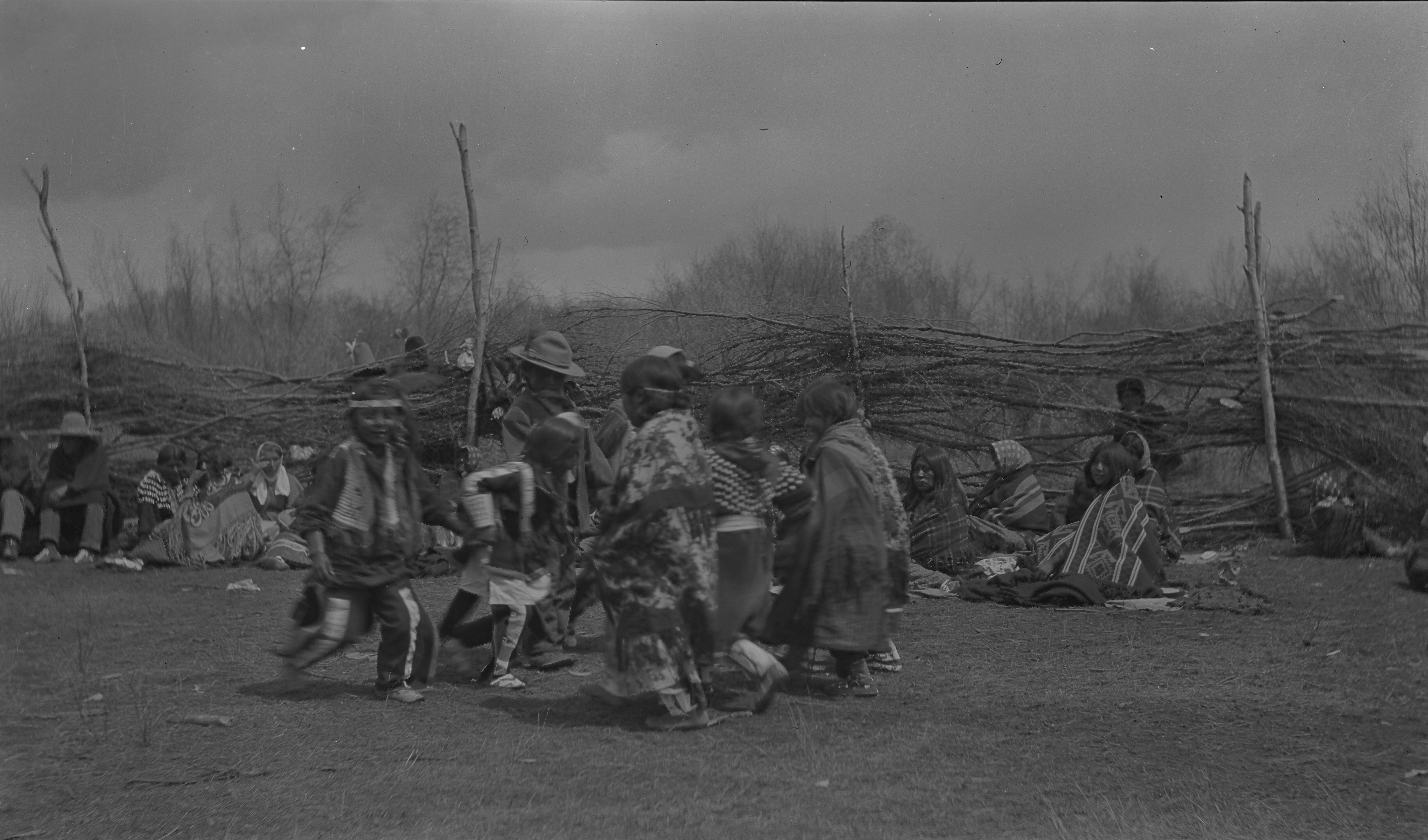  Historical image of Ute Children.
